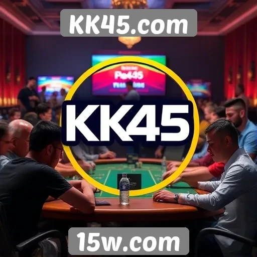 Eventos e torneios no site KK45.com atraem jogadores